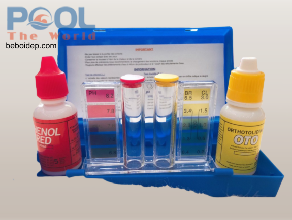 Khắc phục nước xanh đục chỉ 5p nhờ bộ test pH Clo hồ bơi